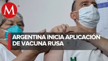 Aplican vacuna Sputnik V en Argentina