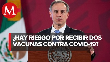 Vacunarse dos veces contra covid-19 es innecesario: López-Gatell