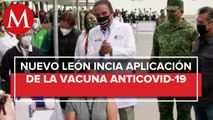 Inicia vacunación contra covid-19 para personal médico en Nuevo León