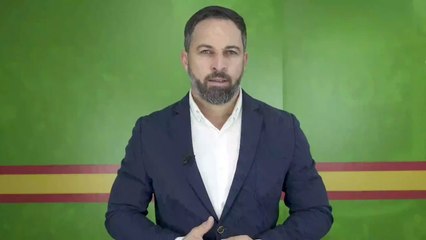 El ultraderechista Abascal define a Sánchez como un "Napoleón con ínfulas"