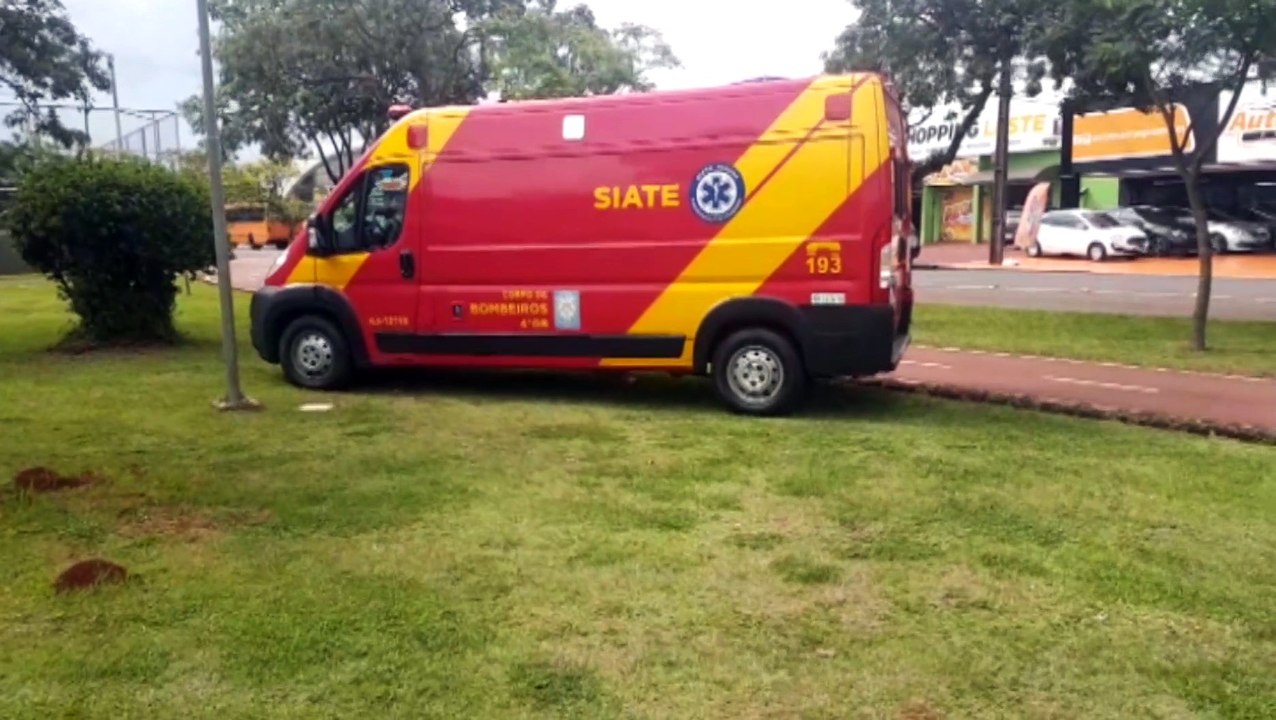 Homem de 38 anos fratura o dedo em queda de bicicleta na ciclovia, no Bairro São Cristóvão