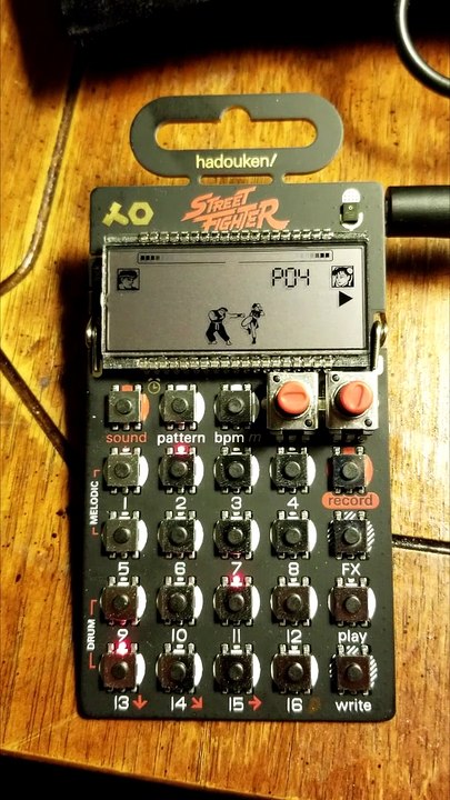 Street Fighter Pocket Operator Factory Mix
