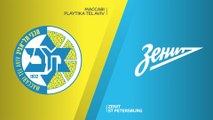 Maccabi Playtika Tel Aviv - Zenit St Petersburg Highlights | Turkish Airlines EuroLeague, RS Round 17