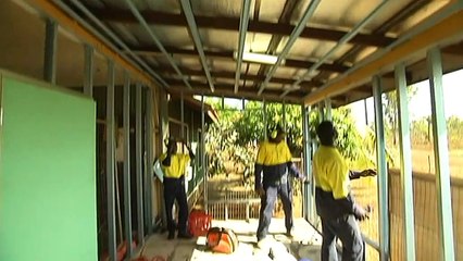 Pre-constructed housing being sent to remote NT areas
