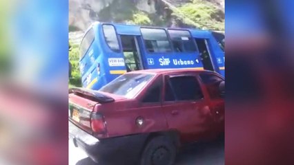 Disputa entre conductores en Bogotá casi termina en tragedia