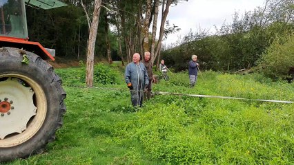 TRAVAUX ARRACHAGE DE LA JUSSIE 31 AOUT 2020 PARCOURS CARPE DE NUIT