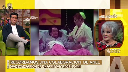 Anel Noreña detalla la relación de Armando Manzanero con José José. | Ventaneando