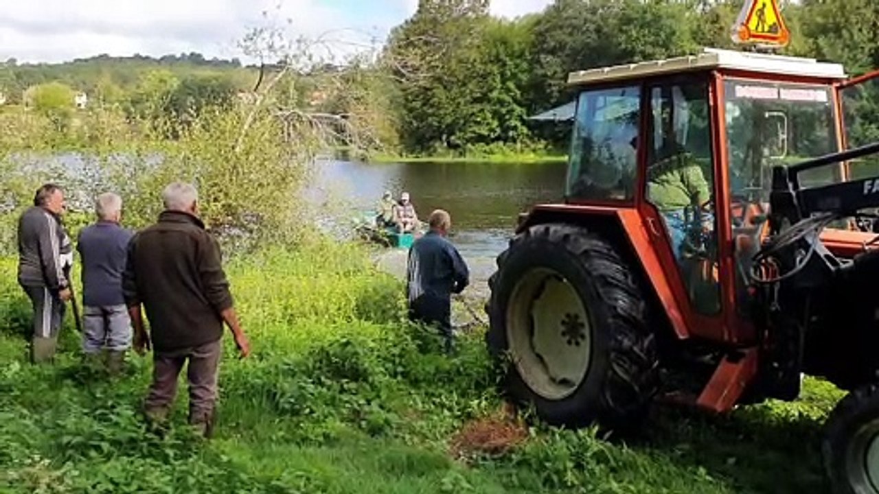 TRAVAUX ARRACHAGE DE LA JUSSIE 31 AOUT 2020 PARCOURS CARPE DE NUIT