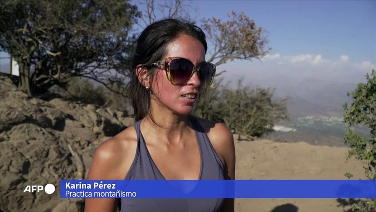 Chilenos redescubren sus cerros y gustos al aire libre tras la pandemia