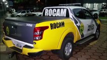 ROCAM detém dupla com diversas porções de maconha na Rua Turin, no Bairro Cascavel Velho