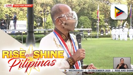 Panayam kay Defense Sec. Lorenzana tungkol sa pagbabakuna ng ilang miyembro ng PSG
