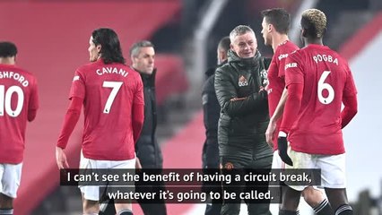 Solskjaer ‘can’t see benefit’ of Premier League COVID break