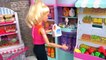 Barbie & Ken Family Cleaning Routine - Toddler Supermarket Shopping | Let's Play | Barbie Doll