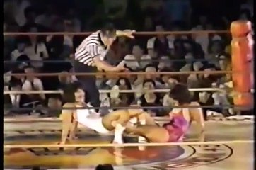 (7/19/82) 3WA title: Jaguar Yokota (c) vs Devil Masami