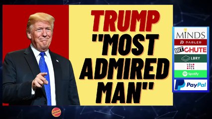 TRUMP BEATS OUT OBAMA FOR MOST ADMIRED MAN