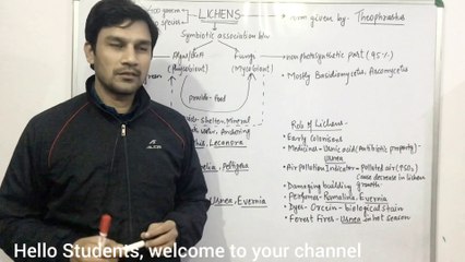 Lichen-Features,Types & Economic Role