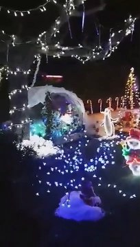 Maison du pere noel de POURRIERES 2020