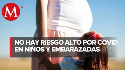 Embarazadas, sin riesgo alto ante covid-19: López-Gatell