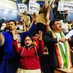 Watch: Ugly Squabble Between AAP-BJP Councilors In Delhi