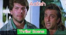 Thriller Scene | Aatish (1994) | Sanjay Dutt | Aditya Pancholi | Shakti Kapoor | Bollywood Movie Scene