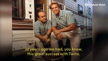 Arnold Schwarzenegger and Danny DeVito reunite 32 years after TWINS