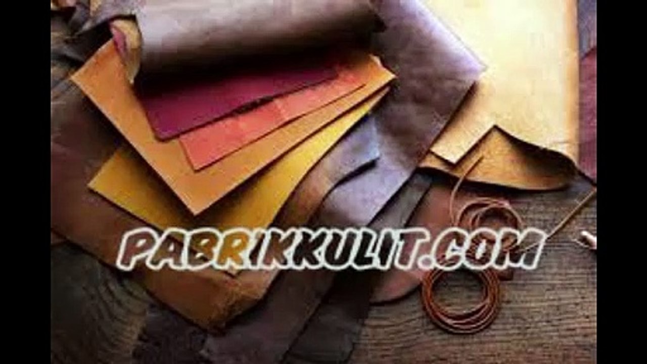 bahan kulit asli
