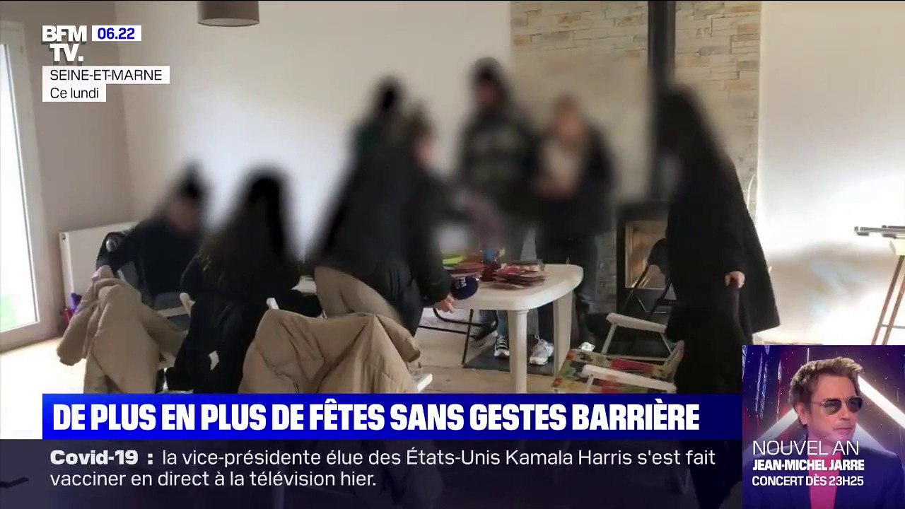 Covid-19: malgré l'épidémie, les fêtes sans gestes barrière se multiplient