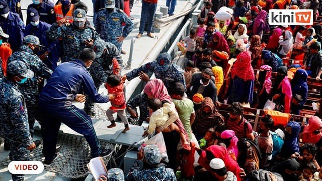 Lebih ramai pelarian Rohingya dipindahkan ke pulau terpencil