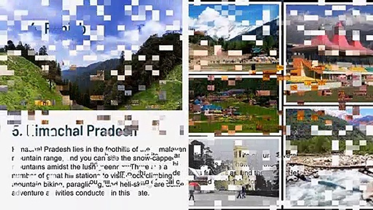 The Most Beautiful States In India.