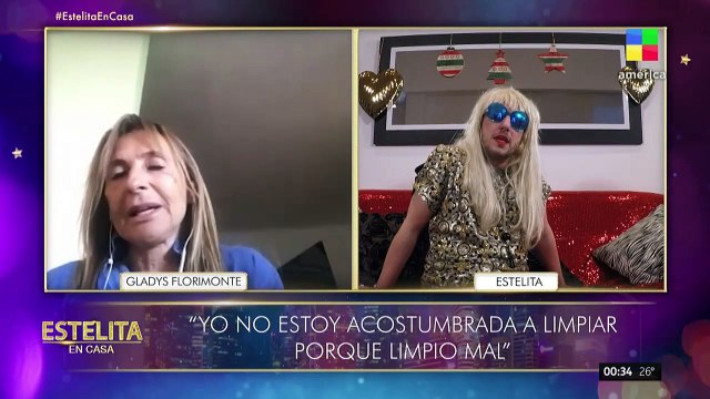Gladys Florimonte: En la cuarentena aprendí a limpiar