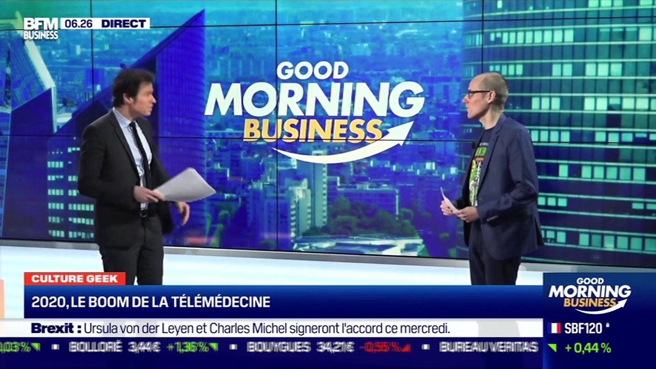 Culture Geek: 2020, le boom de la télémédecine, par Anthony Morel - 30/12