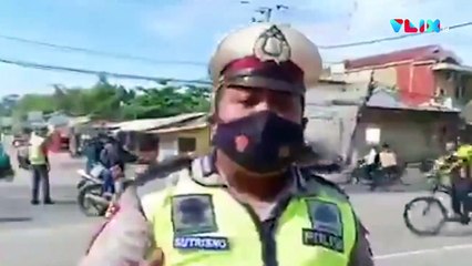 Polisi Sampai Kaget, Baru Diingetin Langsung Nabrak
