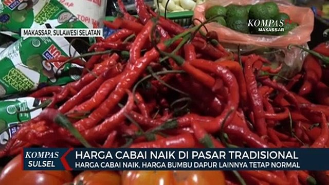 Harga Cabai Naik, Harga Bumbu Dapur Lainnya Tetap Normal