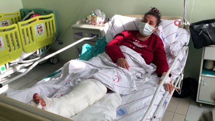 Kanalizasyon çukuruna düşen hamile kadın dehşet anlarını anlattı