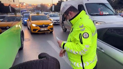 - Kağıthane’de minibüslere denetim