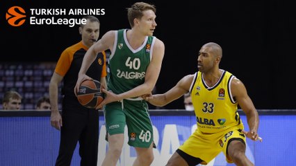 Marius Grigonis comes through again for Zalgiris vs. ALBA Berlin