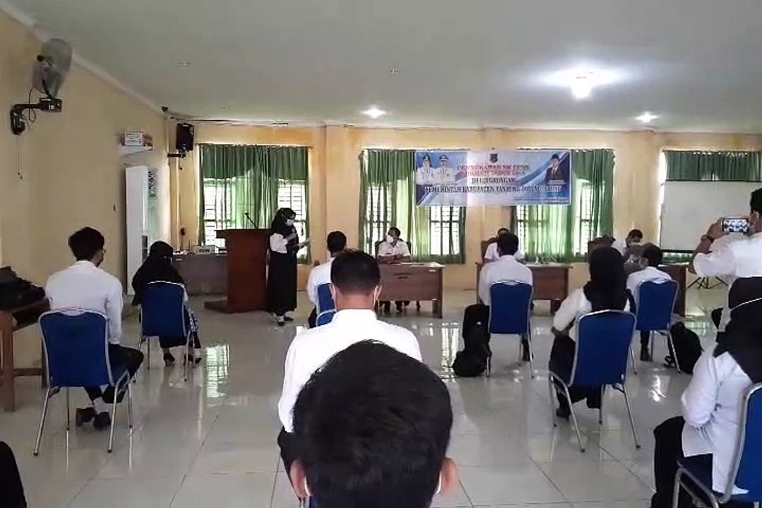 Penyerahan SK CPNS Kepada 163 Lulusan Seleksi CPNS 2019