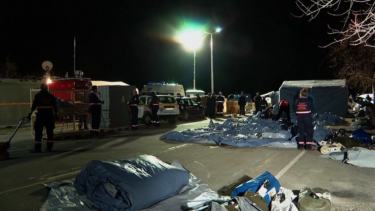 Croacia continúa la búsqueda de víctimas del terremoto del martes