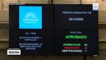 Argentina da luz verde a la legalización del aborto