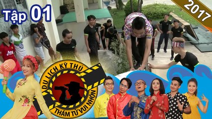 NHỮNG THÁM TỬ VUI NHỘN | Tập 1 FULL | Hoàng Rapper bầm dập vì học nhảy Parkour | 050117