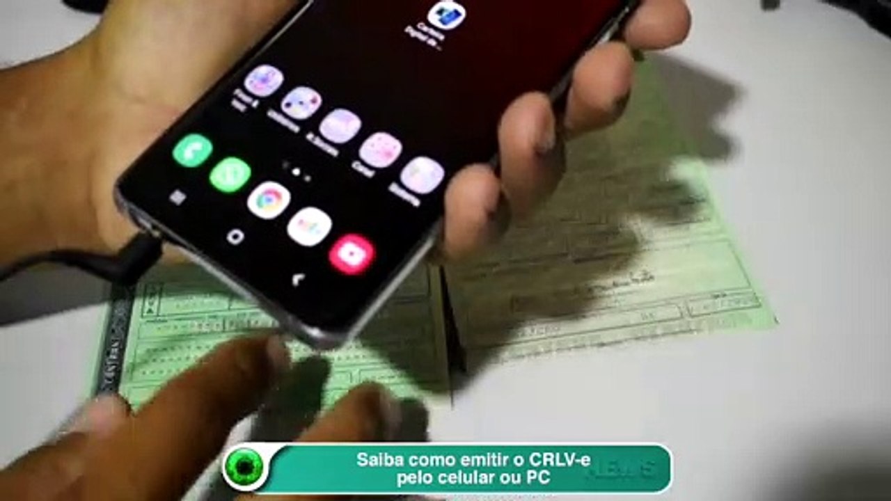 Saiba como emitir o CRLV-e pelo celular ou PC