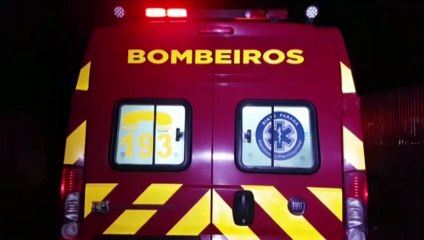 Motociclista sofre queda ao atropelar cachorro, na Rua Pedro Mussuranga, no Bairro Brasília