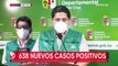 Santa Cruz reporta 648 nuevos contagios de coronavirus y 478 recuperados