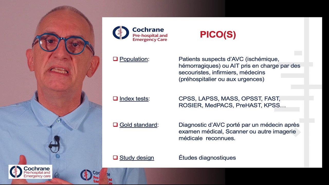 PEARLS Prehospital stroke scales as screening tools for early identification of stroke and transient ischemic attack (Review) 2019