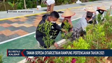 Edi Kamtono Targetkan Taman Sepeda Pontianak Selesai di Pertengahan 2021