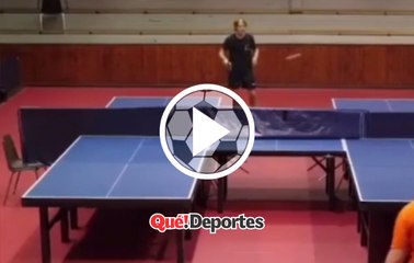 El ping pong mas raro del mundo
