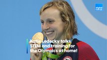 Katie Ledecky on STEM and training for the Olympics in her living room