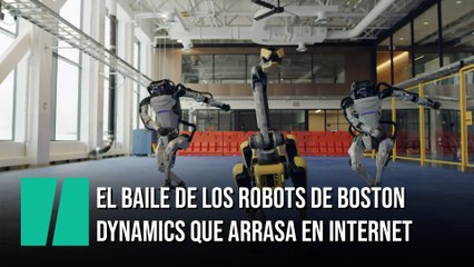 El baile de los robots de Boston Dynamics que arrasa en redes sociales