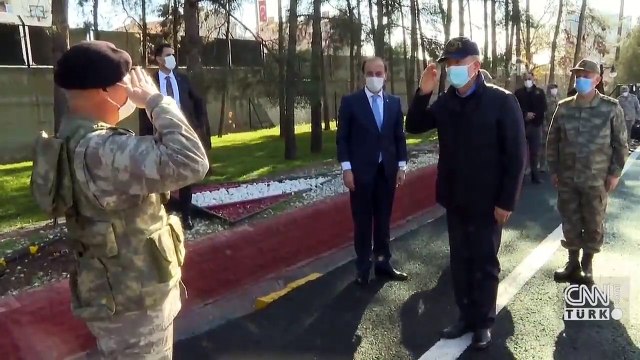 Akar ve TSK komuta kademesi sınır hattında | Video