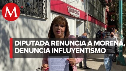 Claudia Yáñez renuncia a Morena, se va a Fuerza por México